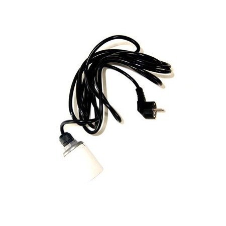 E40 Socket + 4m wire with plug 16A